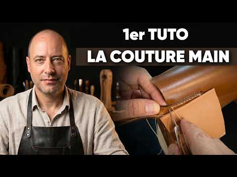 lernen Sie, Leder von Hand zu nähen