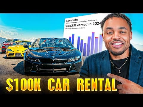 Cómo construir un negocio de alquiler de coches de $100K/mes sin usar tu DINERO en 2025