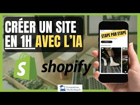 Comment ENFIN Créer Un Site E-commerce Shopify Avec l’IA – Tutoriel Complet 2026