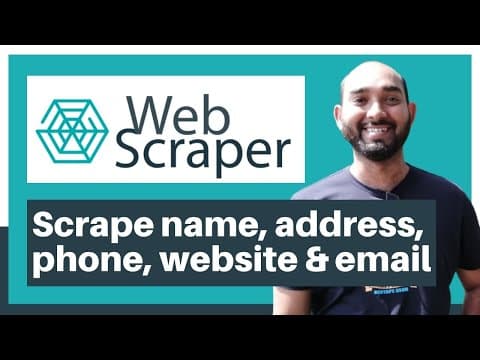 Tutorial de Web Scraping | Extração de Dados de Websites para Excel | Extensão Web Scraper do Chrome