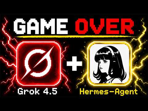 Hermes Agent + Grok 4.5 Is INSANE!