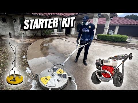 Druckreinigungs-Geschäfts-Starterkit | ALLES, was du in 15 Minuten brauchst