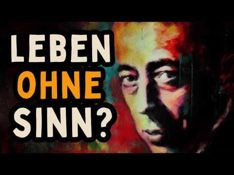 Absurdism – Life is meaningless and that's okay | Albert Camus & the Myth of Sisyphus