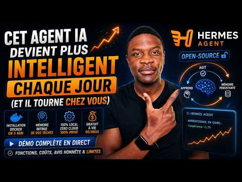 This AI agent gets SMARTER every day (and it runs at YOUR PLACE). Hermes Agent + Docker 🚀