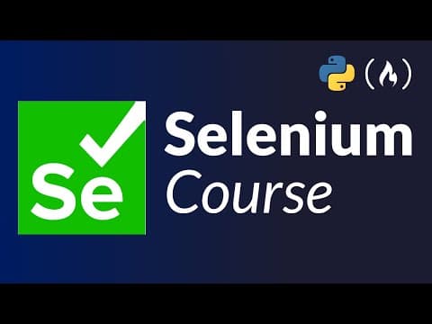 Curso de Selenium para Iniciantes - Bots de Web Scraping, Automação de Navegador, Testes (Tutorial)