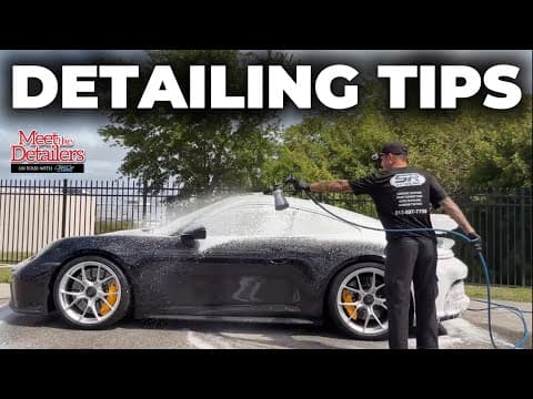 Conoce a los Detalladores - Consejos PRO de Detallado de Autos con SR Detailing