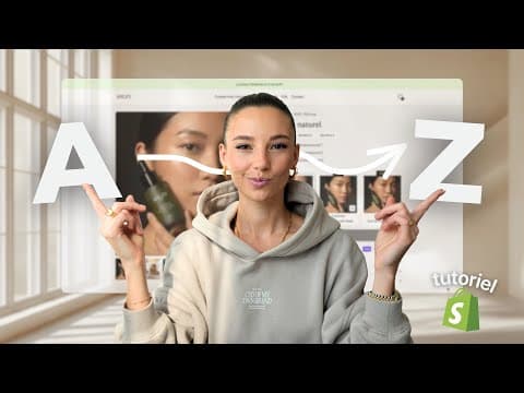 COMMENT CRÉER SA BOUTIQUE SHOPIFY — TUTO GRATUIT de A à Z