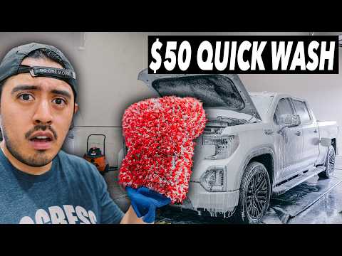 Cómo Lavo un Coche en 20 Minutos (Y Cobro $50)