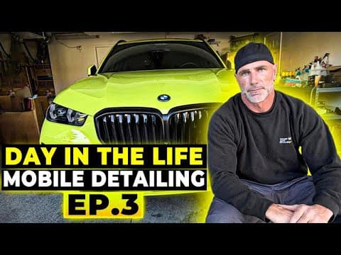 Une journée dans la vie d'un propriétaire d'entreprise de detailing mobile EP.3 - TOPSTAR DETAILING