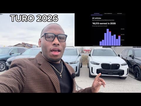 Combien Turo PAIE VRAIMENT ? Mon analyse de l'entreprise de location de voitures 2026 #turo