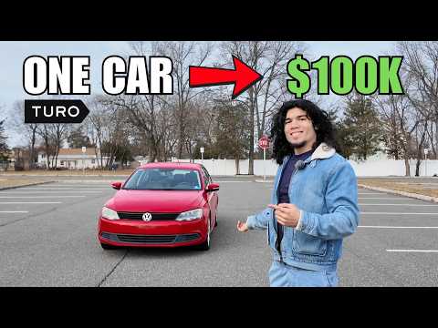 J'ai lancé une entreprise de location de voitures Turo avec UNE voiture (Objectif : 100 000 $)